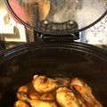 El cooksnap de ELENUSKI cuando hizo Muslos de pollo al ajo en olla lenta.