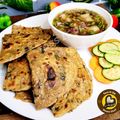 Rumana Irfan's cooksnap of when they made Methi Paratha.