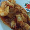 Cooksnap dari suci hartati untuk resep Udang Asam Manis