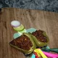 Sunny Chakrabarty's cooksnap of when they made স্টাফেড  ক্যাপ্সিকাম (stuffed capsicum / Bell pepper stuffed recipe in Bengali).