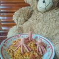 Cooksnap Maisarah Mamat semasa beliau membuat Nasi Goreng Sos Korea Adabi.