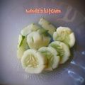 Cooksnap dari Winda`s Kitchen untuk resep Lalapan Timun