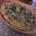 El cooksnap de Rafa Arribas cuando hizo Tortilla de espinacas.