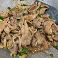 Cooksnap dari rika thirafi untuk resep Daging Tumis Sukiyaki