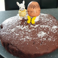 El cooksnap de Mireia Belmonte cuando hizo Bizcocho de chocolate con harina integral y yogurt.