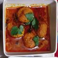 Mridula Srivastava's cooksnap of when they made Dhaba style Dum aloo.