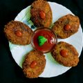 Gopi ballov Dey's cooksnap of when they made চিকেন কিমা কাটলেট (Chicken keema cutlet recipe in bengali).