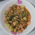 Cooksnap của Cau Hai khi họ làm theo món Cà tím xào tôm