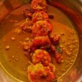 Ankita Bhattacharjee Roy's cooksnap of when they made চিংড়ির মালাইকারি (ভজহরি মান্নার স্পেশাল) (chingrir malai curry recipe in Bengali).