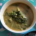 รูป Cooksnap ของ Yukyuii Ngernkham เมื่อเขาทำ แกงไก่ผักกาดจ้อน (ผักกาดดอก) สูตรพื้นเมืองภาคเหนือ