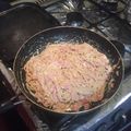 El cooksnap de MAURICIO SAUCEDO cuando hizo Espagueti blanco Hawai.