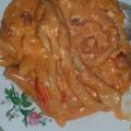 El cooksnap de Isaura Luna cuando hizo Domplines ahogados en queso.