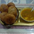 Swapnil Sharma का कुकस्नैप जब उन्होंने मूंग दाल खस्ता कचौड़ी (Moong dal khasta kachodi recipe in hindi) बनाया था।