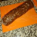 El cooksnap de Juancho cuando hizo Salchichón de chocolate.