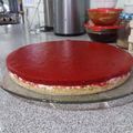 El cooksnap de Fabiola Pérez cuando hizo Cheesecake 0 azúcar.