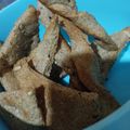 El cooksnap de Florencia Bahle cuando hizo Bizcochitos salados de queso (tipo cracker).