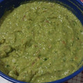 El cooksnap de Carolina Pérez cuando hizo Guacamole.