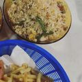 Cooksnap Aina Fatyni semasa beliau membuat Nasi Goreng Buncis Cili Padi.