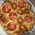 El cooksnap de Susana Blanco cuando hizo Quiche con vegetales 🥬.