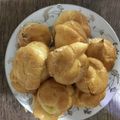 کوک اسنپ rahil بعد از امتحان کردن شیرینی خامه ای، نون خامه ای ، Choux pastry ، sweet puffs - شیرینی عید نوروز.