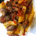 Cooksnap dari Christina Tri Purnama untuk resep Ati ampela-Kentang Balado
