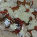 El cooksnap de Gisela Tejerina cuando hizo Filet de merluza a la pizza.
