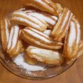 El cooksnap de Aye Fariñas cuando hizo Churros fácil y rápidos.