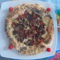il Fiorella quando ha preparato Torta salata würstel, mozzarella e funghi