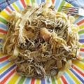 El cooksnap de Eva Garrido Leon cuando hizo Tallarines con gambas y gulas.