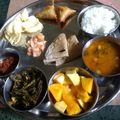 Ekta Vyas's cooksnap of when they made ગુજરાતી થાળી (Gujarati Thali Recipe In Gujarati).