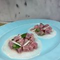 El cooksnap de poramoralhambre cuando hizo Ceviche de Atún.