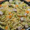 El cooksnap de Conchi Lata cuando hizo Atún fresco con verduras y pasta.