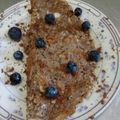 El cooksnap de Vanesa cuando hizo Panqueque de avena y cacao 🥞.
