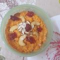Shabeena Alek's cooksnap of when they made Gajar Halwa.