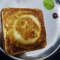 Hetal Shah's cooksnap of when they made આલુ ગ્રીલ સેન્ડવીચ (બોમ્બે સ્ટાઇલ).