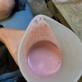 El cooksnap de Débora Cantero Martínez cuando hizo Batido de fresas con nueces.