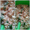 El cooksnap de Abel Oscar cuando hizo Tabulé.