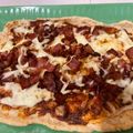 รูป Cooksnap ของ Wansaporn Rodjob เมื่อเขาทำ Pizza keto พิซซ่าคีโต พิซซ่าคีโตนวดมือ #KetoKing พิซซ่าคีโตแป้งหนานุ่ม ขนาด10 นิ้ว