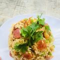 Cooksnap của Phuong Nguyen 92 khi họ làm theo món Cơm Chiên Lạp Xưởng Trứng