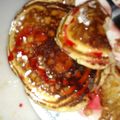 Saralin's cooksnap of when they made Pam's fluffy pancakes....