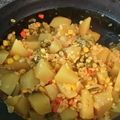 El cooksnap de andreah cuando hizo Papas con Trigo Mote.