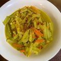 Cooksnap dari Ammi Yustisha untuk resep Sayur wortel, buncis, labu siem kuah kuning