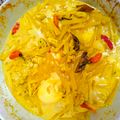 Cooksnap dari Zee Zizah untuk resep Sayur santan pepaya muda campur telur dan tempe