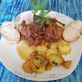 El cooksnap de maria jesus balciscueta cuando hizo Conejo de campo al ajillo.
