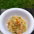 Cooksnap dari ceciliacrm untuk resep Garlic Prawn Spaghetti