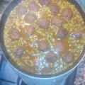 El cooksnap de margadan1970 cuando hizo Albóndigas guisadas con sepia y guisantes.