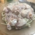 El cooksnap de Rocio Pintos cuando hizo Salsa Parisienne.