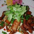 รูป Cooksnap ของ Natcha Nnr เมื่อเขาทำ หมูสามชั้นคั่วพริกเกลือ