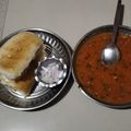 Falguni Shah's cooksnap of when they made ભાજી પાવ (Bhajipav Recipe In Gujarati).