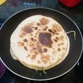 El cooksnap de Margarolina cuando hizo Quesadilla bulevar.